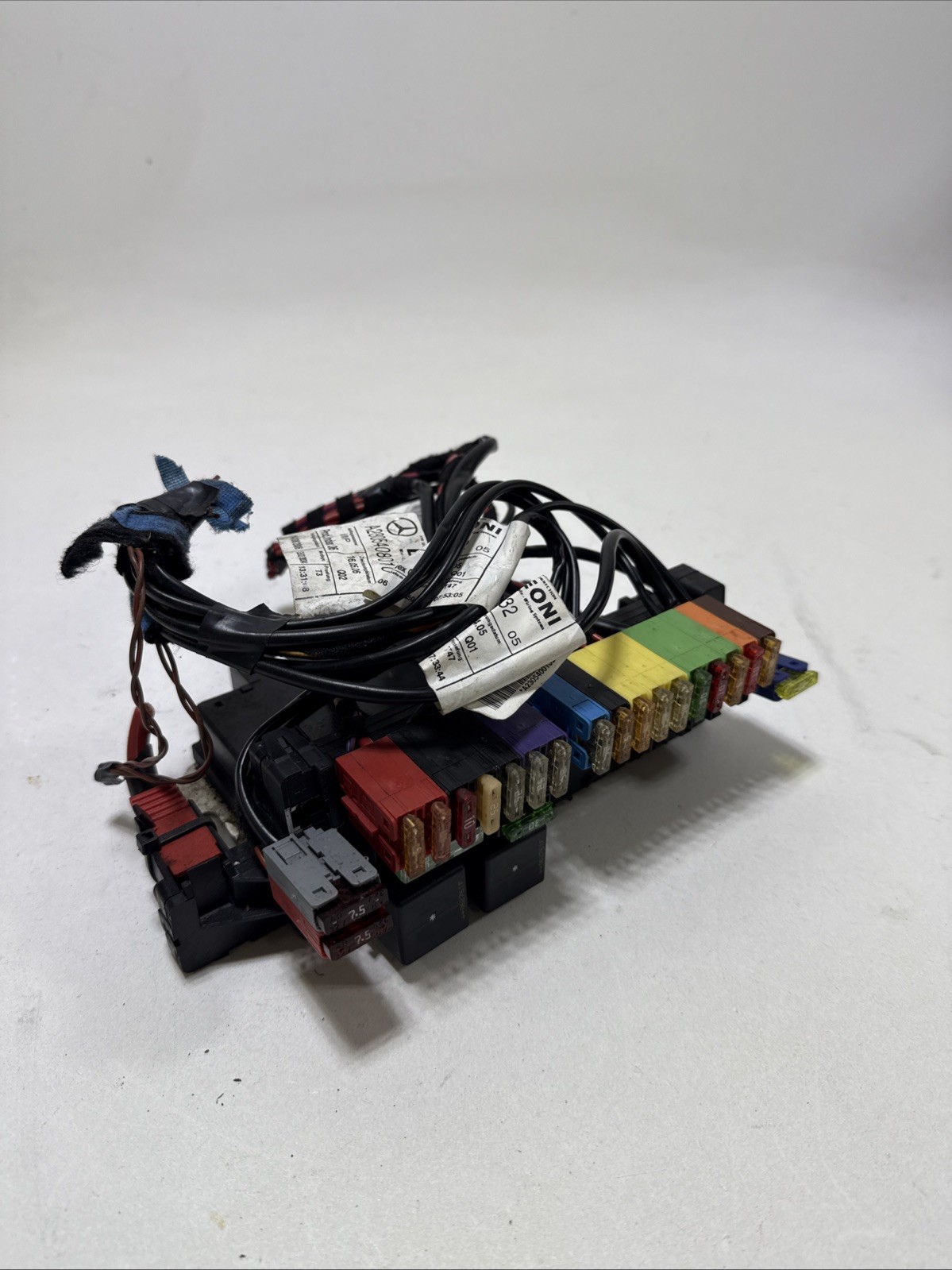 03-12 Mercedes R230 SL500 SL55 AMG Rear SAM Fuse Box Relay Module OEM