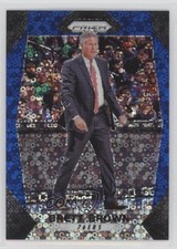 2017-18 Panini Prizm Fast Break Blue Prizm 139/175 Brett Brown #10 07u9