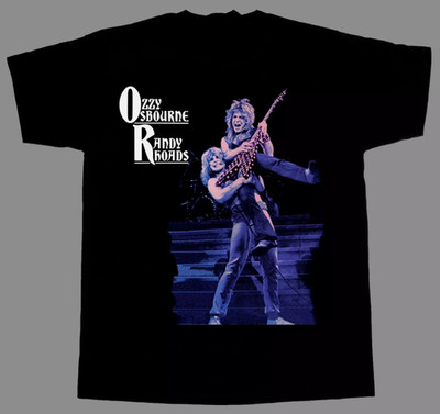 Oz Randy Rhoads For Fans Cotton Black All Size Unisex Shirt
