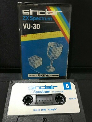 ZX Spectrum Computer Game - VU 3D by PSION Software 1982 - Rare | eBay