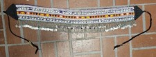 Vintage Handmade Kuchi Belly Dancer Belt with Beadwork  Charms- SEE PICS