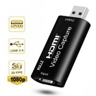 4K 1080P Video Capture Card HDMI To USB 2.0 Game Record Grabber Live Streaming