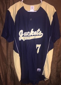 baseball jersey yellow