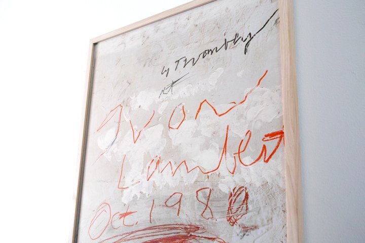 Cy Twombly POSTER PROJECT (1980) Limited Edition of 1,000 Copies Poster NEW