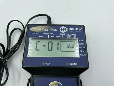 Mountz TorqueMate Plus Portable Handheld Torque Analyzer