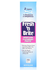 1 Tube Fresh N Brite Denture Cleaning Paste 3.8oz