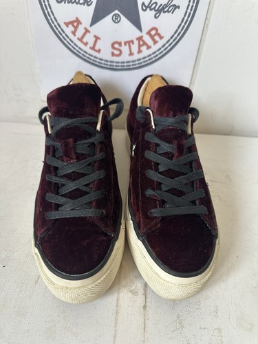 Converse Platform Velvet Sneaker Size UK 4 EU 36.5 - Picture 2 of 13