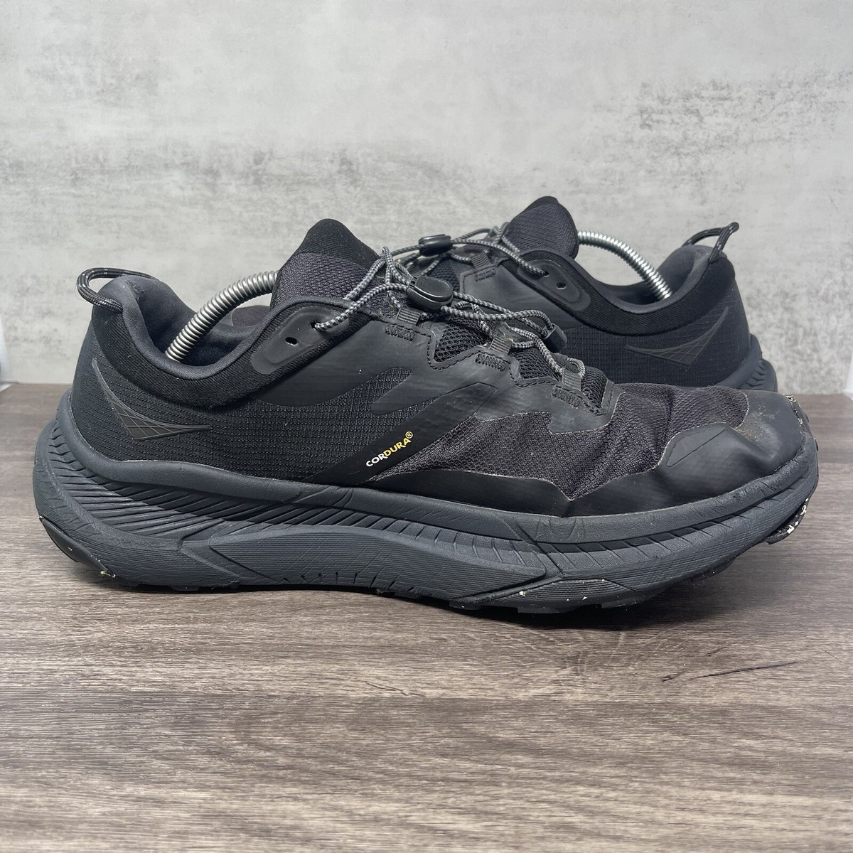 Hoka Transport Mens Size 13 Gore Tex Black Outdoors One One GTX