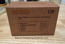 L Staples L17 Galv. 18 Gauge 1/4" Crown 1 1/2" length (Fits Hit/Sen) Case Qty 6