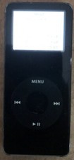 Apple iPod nano 1st Gen Black 2 GB A1137 Fast Ship Very Good Used 2