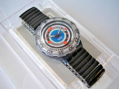 SWATCH SCUBA-FLEX BLACK GONDOLA - NEUWARE -L-