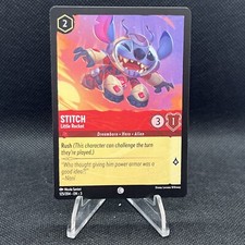 Stitch Little Rocket Disney Lorcana Into the Inklands EN3 Regular 125/204