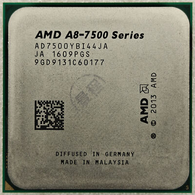 AMD A8-7500 Quad Core Processor 3.0 GHz, Socket FM2+, 65W CPU