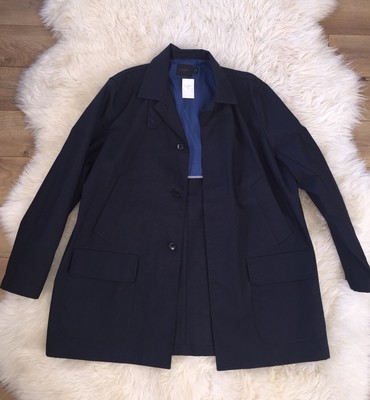 JCrew Ludlow Water-Repellent Mac Jacket XL XXL Wilmington Navy E8564 NEW