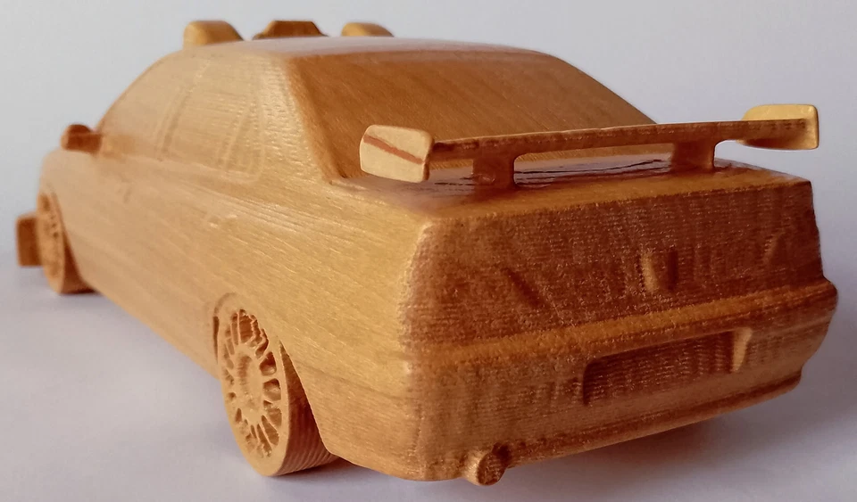 1:16 - 406 Taxi Marseille Modello replica in legno altre auto su richiesta - Immagine 4 di 4