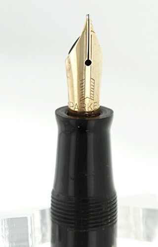 Vintage 1930's Parker Vacumatic Shadow Wave Junior Fountain Pen - Picture 7 of 10
