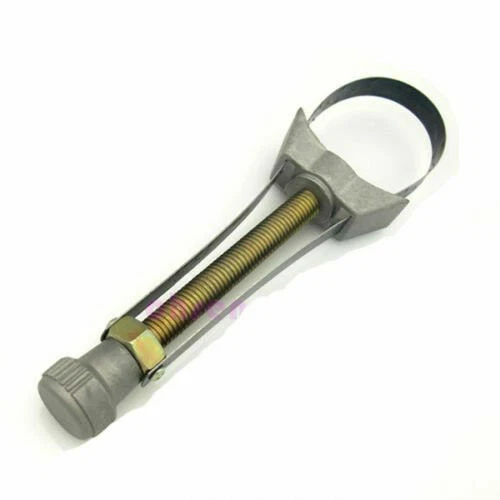 60-120mm Diameter Adjustable Car Oil Filter Wrench Removal Tool Strap Aluminium - Image 2 of 4