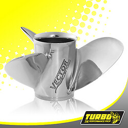 Turbo Vector  14.25 x 25 Mercury LH 3 BL SS Prop