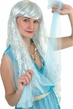 Mermaid Light Blue Wig, A-03-004-001