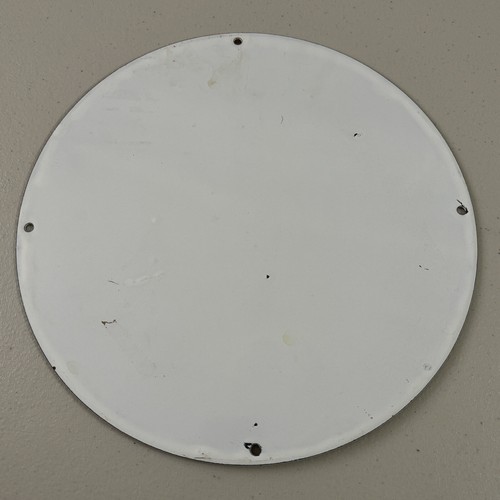 VINTAGE FULLER PORCELAIN GAS TRANSMISSION OIL FILTER AUTO SERVICE STATION SIGN - Picture 12 of 12
