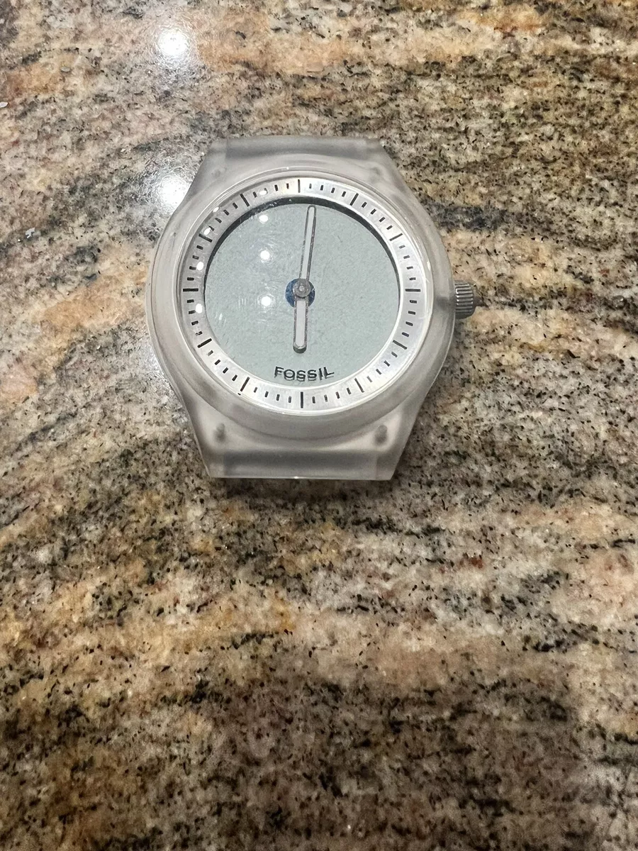 Fossil big face best sale watch