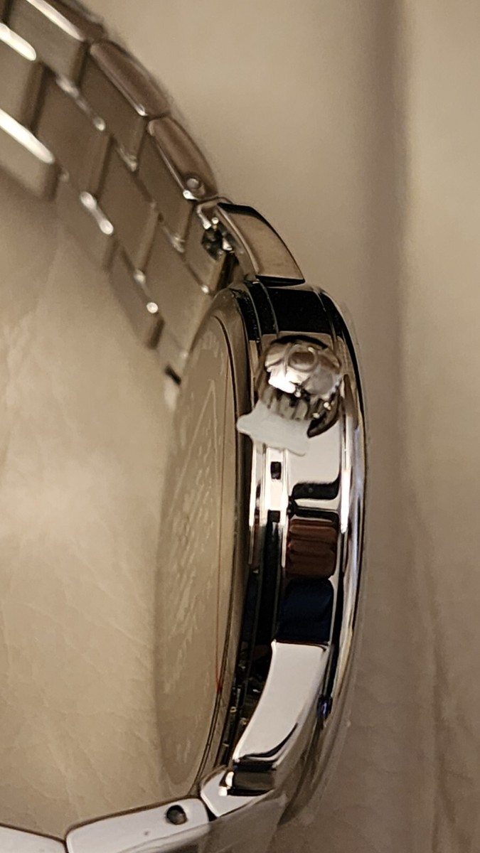 COACH Grand Quartz 36MM Women's Silver-Tone Watch 14503940 COACH Grand Quartz 36MM Women's Silver-Tone Watch 14503940
