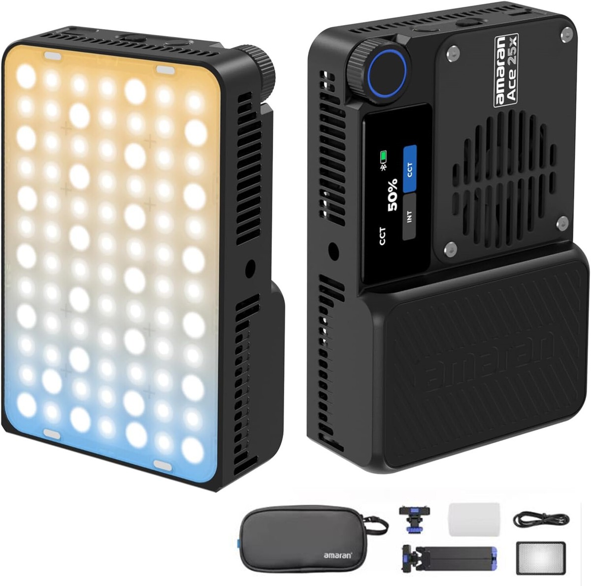Aputure Amaran Ace 25x Kit Bi-Color 2700K-6500K On-Camera Led