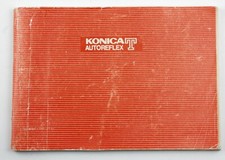 196578 Konica T Autoreflex Genuine Original User Instruction Manual Booklet