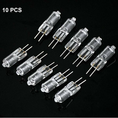 G4 12 Volt 10W Halogen Light 120 Lumens Cooker Hood Bulbs 2 Pin Clear Lamps New - Picture 4 of 15