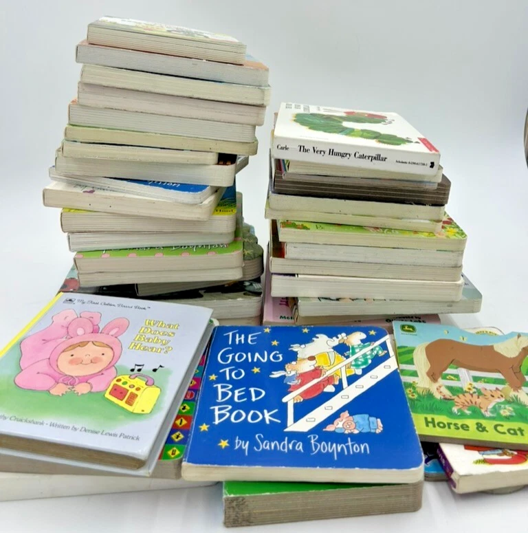 Lot of 100 - Board Books for Children's/ Toddler Babies/Preschool/Daycare - Image 3 of 4