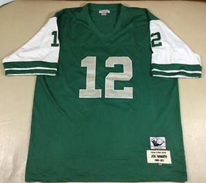 joe namath mitchell and ness jersey