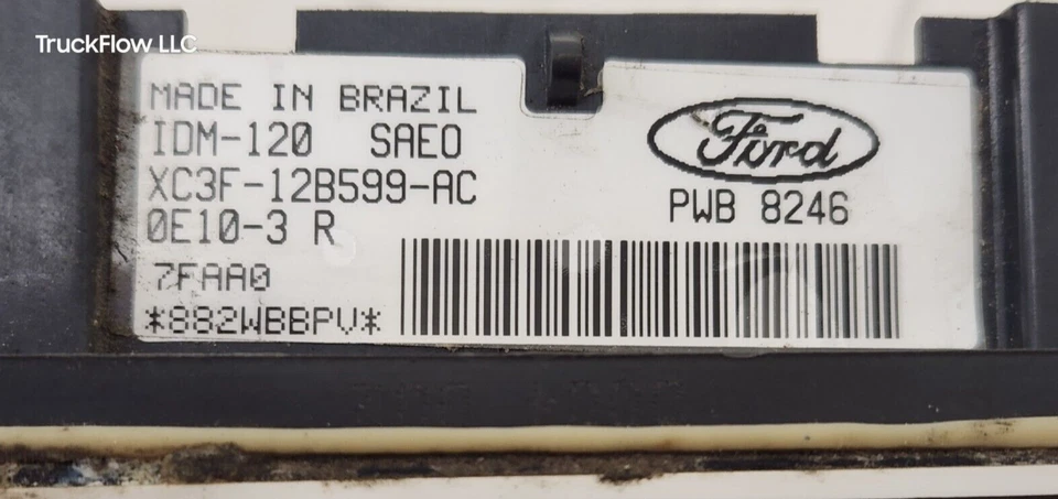 Ford F250 F350 F450 Super Duty 2000 ECM IDM-120 FICM inyección PN#XC3F-12B599-AC Foto 4 de 4