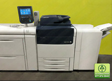 Xerox Versant 180 Press with 2-Tray Oversized Feeder BR Finisher Bustled Fiery