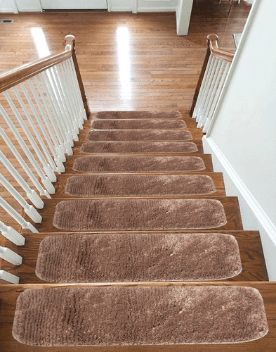 New Carpet Stair Treads NON-SLIP MACHINE WASHABLE Rugs,Scott 30mm Thick-22x67cm - Picture 16 of 24