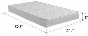 Child-Crib-Mattress-Firm-Baby-Toddler-Waterproof-Bed-Infant-Comfort-Mattresses