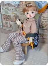 1/6 BJD Doll Cute Boy Girl Flexible Jointed Resin Body Face Make UP Figures Toy