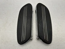 09-22 HARLEY TOURING STREAMLINER FRONT SET FLOOR BOARDS FOOT REST W/ INSERTS *