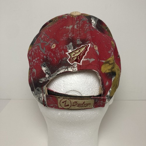 Florida State Seminoles FSU Camo Strapback Hat Cap FSU Spear NCAA Adjustable - Picture 3 of 11