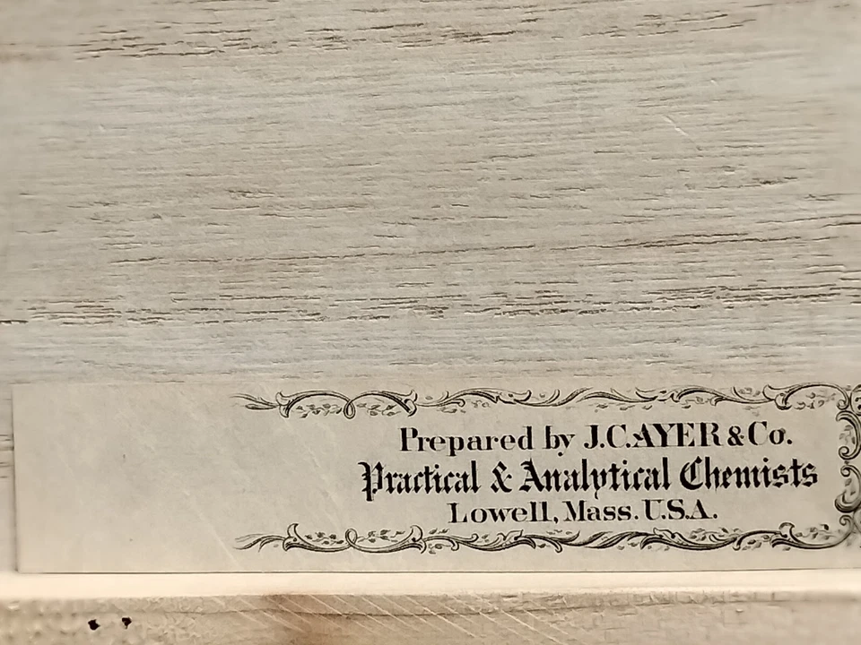 1c Sello negro JC Ayers & Co. Imperf Scott # RS4i marcado con agua Foto 2 de 4