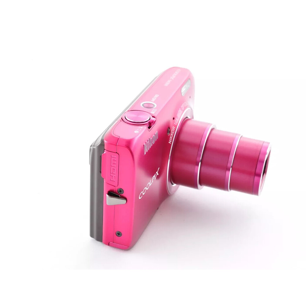 Nikon COOLPIX S6300 16MP Digital Camera 10x Zoom NIKKOR Glass Lens