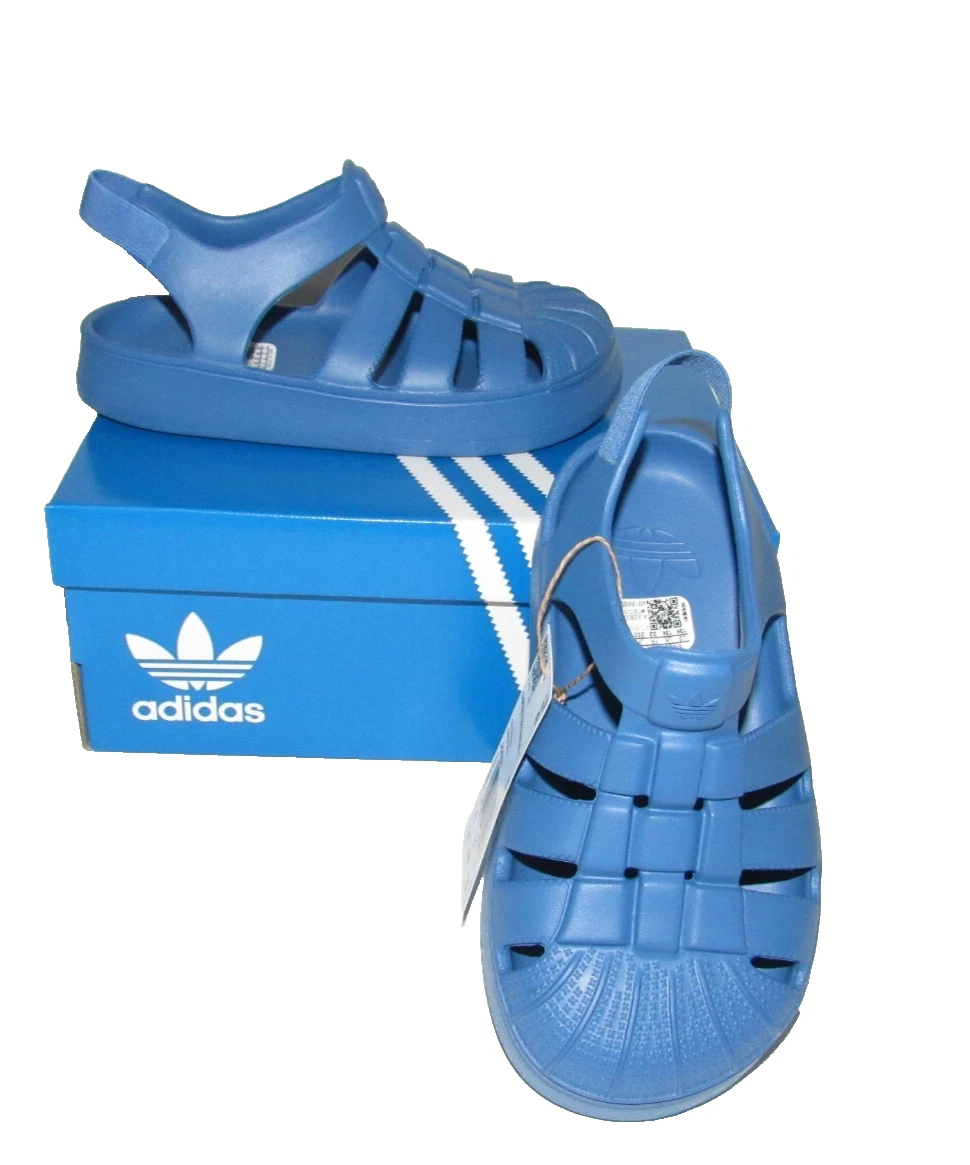 adidas Slip On Blue Unisex Kids display picture 1