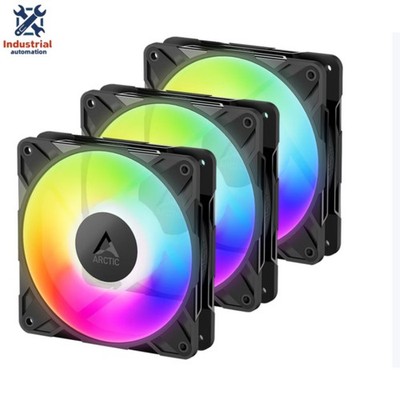 ARCTIC【Reverse】P12 PRO ARGB Three-Piece 12cm Case Fan Smart Temp for Desktop