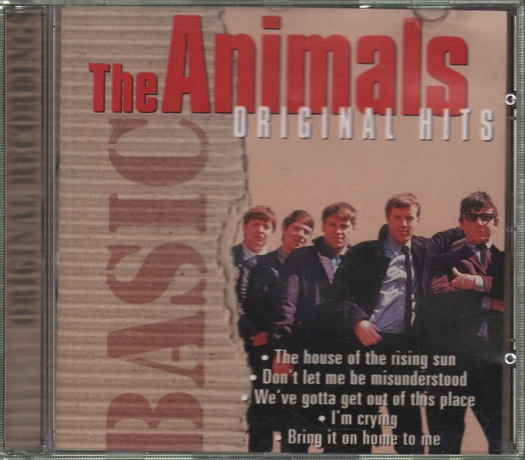 Animals Original Hits CD Netherlands Disky 1995 BA860072