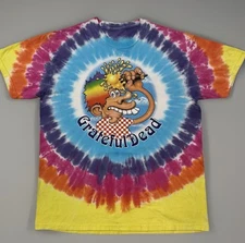 Grateful Dead Europe 72 Shirt Ice Cream Kid Tour Tie Dye Mens 2XL Liquid Blue