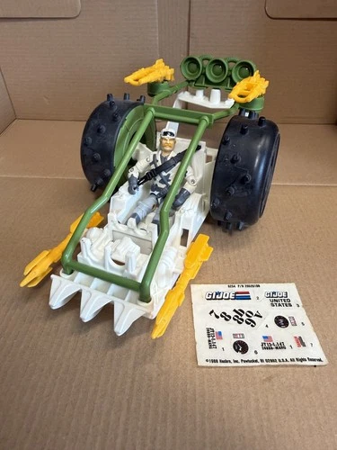 Arctic Blast 100% GI Joe 1989 Hasbro Vintage Action Figure Vehicle* missing guns