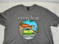 SIGNED Everclear AM Radio Anniversary Tour Shirt XXL American Radio 2024
