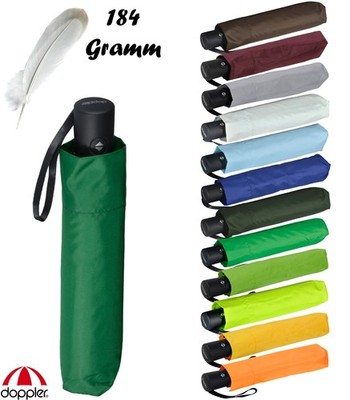 Doppler Regenschirm magic zero extrem leicht klein Damen Taschenschirm Automatik