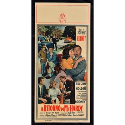 Plakat Der Rückkehr Von Mr. Hardy Mickey Rooney Teddy Breslin Fay Holden B33