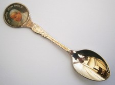 SZ990) Pope John Paul 2nd vintage souvenir collectors spoon