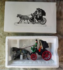 WHIMSICAL!!! Dept. 56 Heritage Village Collection "Central Park Carriage" 5979-0